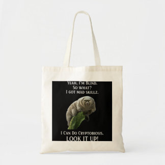 Bolsa Tote Camisa-Presente para Biologia do Urso-Água Tardigr