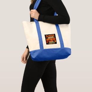 Bolsa Tote Camisa Pumpkin Mode: ON Camisa engraçada de Hall