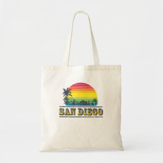Bolsa Tote Camisas da cidade do verão de San Diego