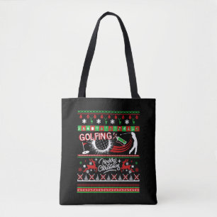 Bolsa Tote Camisas de Golfe - Camisas de Natal de Golfe
