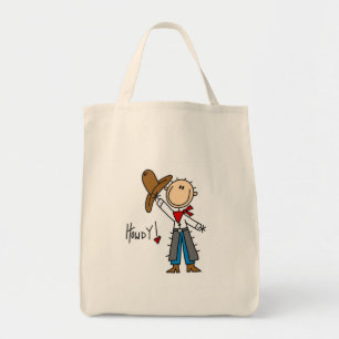 Bolsa Tote Camisas e Presentes Cowboy Howdy