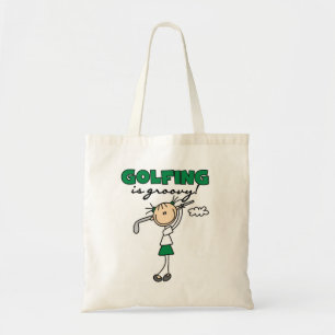 Bolsa Tote Camisas e Presentes Golfing é Groovy