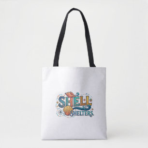 Bolsa Tote Camisas Gráficas da Natureza Costeira - Abrigos de