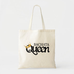 Bolsa Tote Camiseta Bachata rainha, latino de socorro