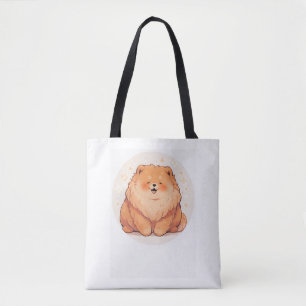 Bolsa Tote Camiseta Clássica Chow Adorável (7)