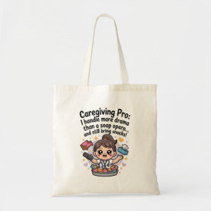 Bolsa Tote Camiseta de Drama de Sabão Divertido Profissional