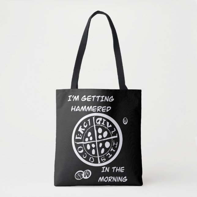 Bolsa Tote Camiseta Detector de Metal  (Frente)