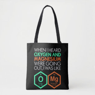 Bolsa Tote Camiseta Divertida de Presente de Ciência Engraçad