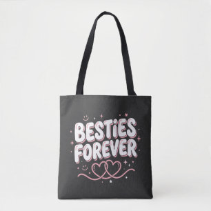 Bolsa Tote Camiseta do Dia do Melhor Amigo: Melhores Amigas P