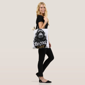 Bolsa Tote Camiseta do Macaco Legal com Óculos de Sol | Legal