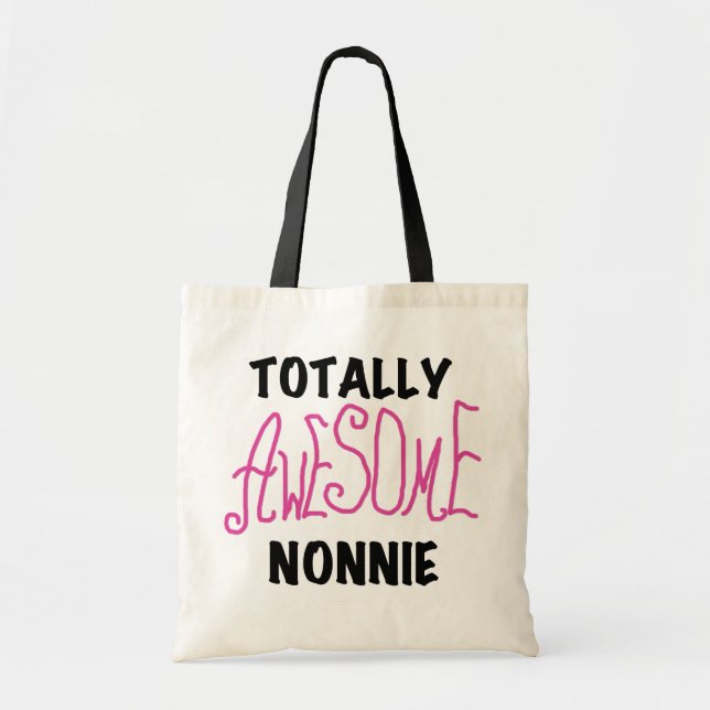 Bolsa Tote Camiseta e presentes cor-de-rosa totalmente (Frente)