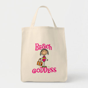 Bolsa Tote Camiseta e presentes da deusa da praia