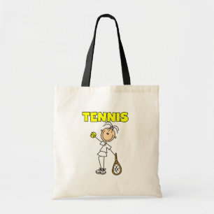 Bolsa Tote Camiseta e presentes da menina do TÊNIS