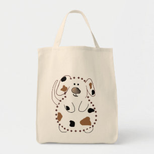 Bolsa Tote Camiseta e presentes do cão dos desenhos animados