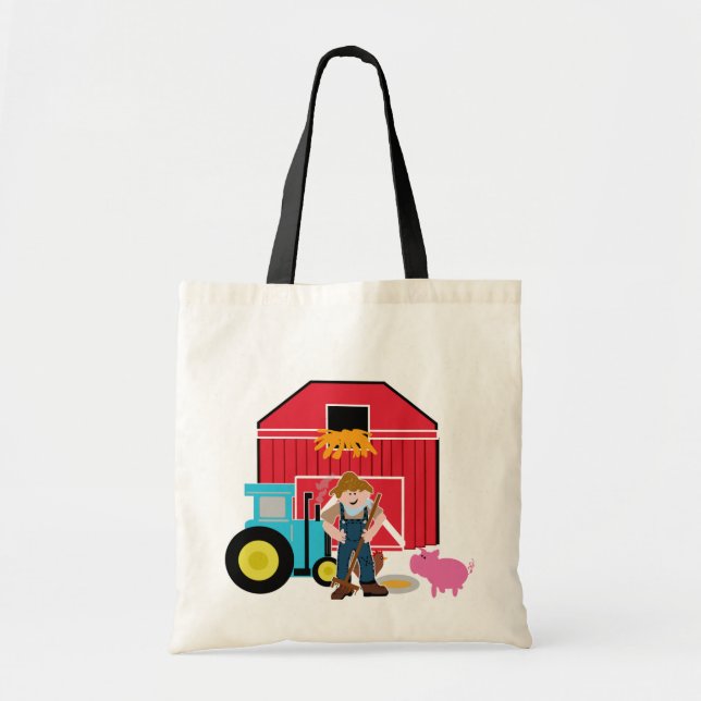Bolsa Tote Camiseta e presentes do pátio (Frente)