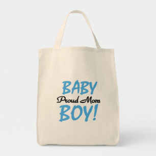 Bolsa Tote Camiseta e presentes orgulhosos do bebé da mamã