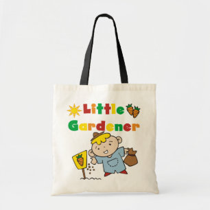 Bolsa Tote Camiseta e presentes pequenos do jardineiro do men