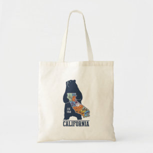 Bolsa Tote Camiseta Estadual do Ouro Urso da Califórnia