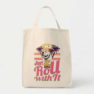 Bolsa Tote Camiseta Just Roll With It
