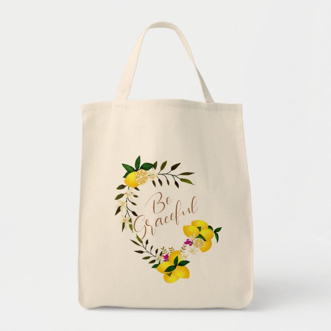 Bolsa Tote Camiseta Limão (Frente)