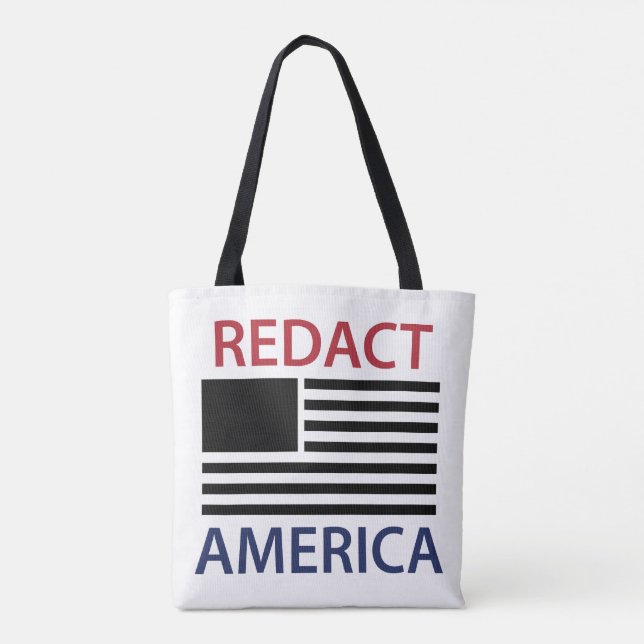 Bolsa Tote Camiseta REDACT AMÉRICA (Verso)