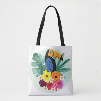 Bolsa Tote Camiseta turca tropical