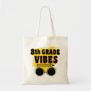 Bolsa Tote Camiseta Vibrações de Volta às Aulas 8ª Série Prim