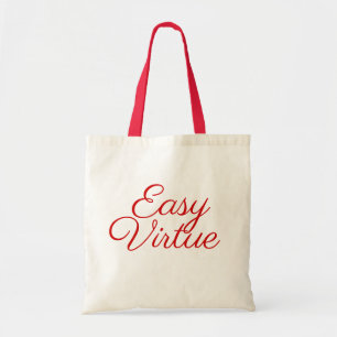 Bolsa Tote Camiseta Virtude Fácil