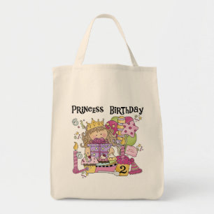 Bolsa Tote Camisetas e presentes da Princesa segundo aniversá
