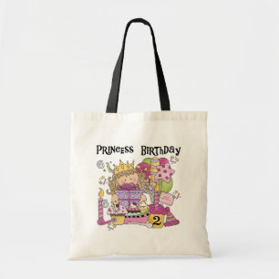 Bolsa Tote Camisetas e presentes da Princesa segundo aniversá
