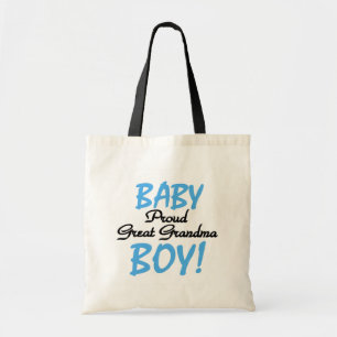 Bolsa Tote Camisetas e presentes da vovó Excelente e bebê 