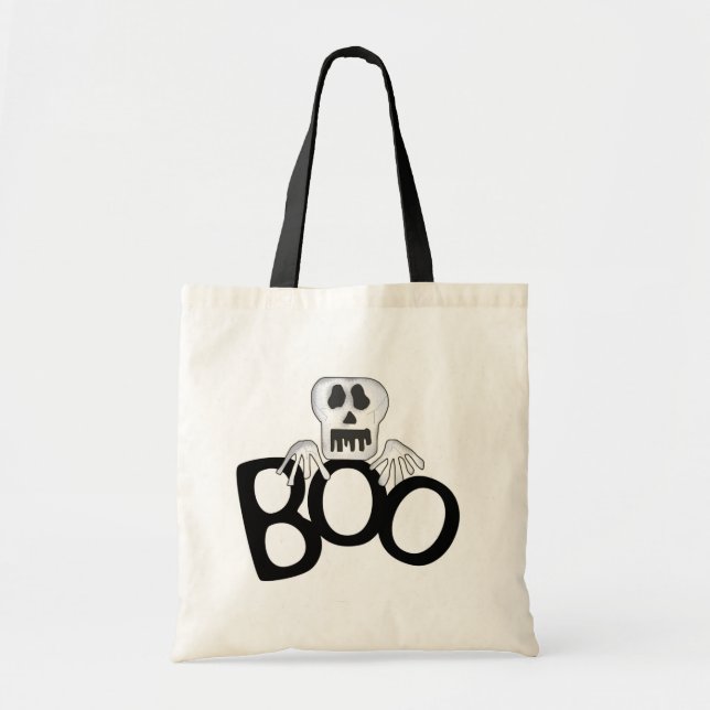 Bolsa Tote Camisetas e presentes de esqueleto (Frente)