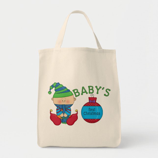 Bolsa Tote camisetas e presentes de natal de 1rua (Frente)
