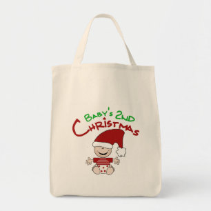 Bolsa Tote Camisetas e presentes de Natal de segundo bebê