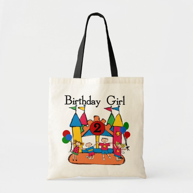 Bolsa Tote Camisetas e presentes de segundo aniversário de Ga (Frente)