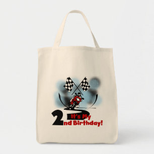 Bolsa Tote Camisetas e presentes de segundo aniversário de mo