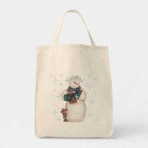 Bolsa Tote Camisetas e presentes de ursos de neve