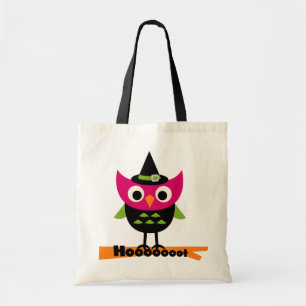 Bolsa Tote Camisetas e presentes do Dia das Bruxas de Hoooot 