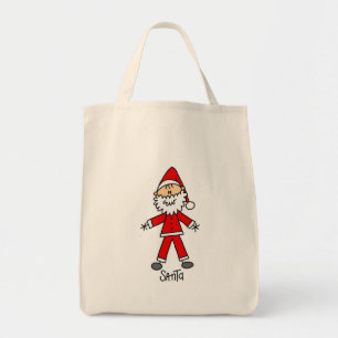 Bolsa Tote Camisetas e presentes do Papai Noel