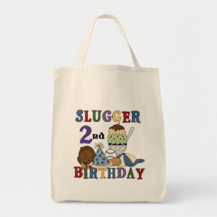 Bolsa Tote Camisetas e presentes do segundo aniversário com t