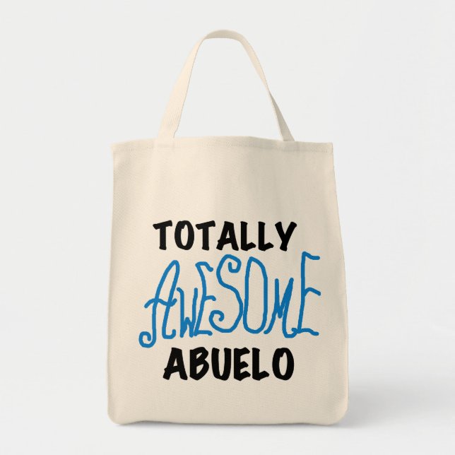 Bolsa Tote Camisetas e presentes incríveis do Abuelo (Frente)