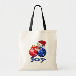 Bolsa Tote Camisetas e presentes para o bebê natalino