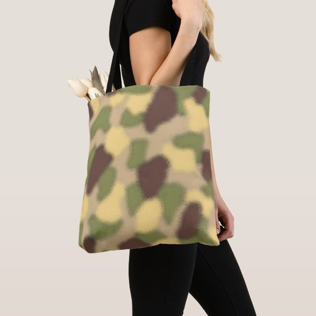 Bolsa Tote Camo Ripple (Close Up)