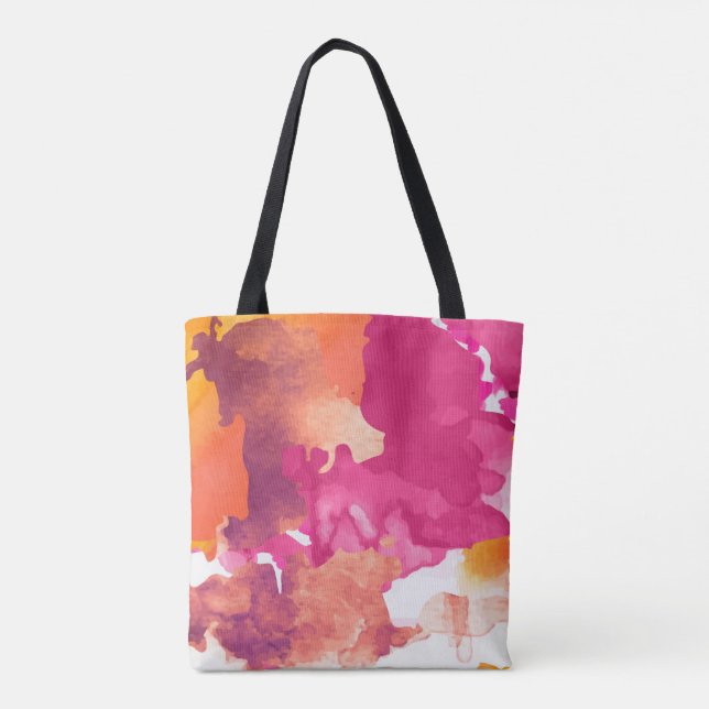 Bolsa Tote Camouflage - Rosa (Verso)