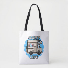 Bolsa Tote Camp Life | Retro Camper Personalizado