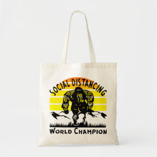 Bolsa Tote Campeão Mundial de Distância Social #