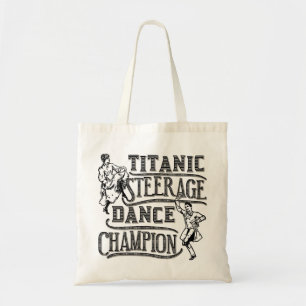Bolsa Tote Campeão titânico engraçado da dança de Steerag