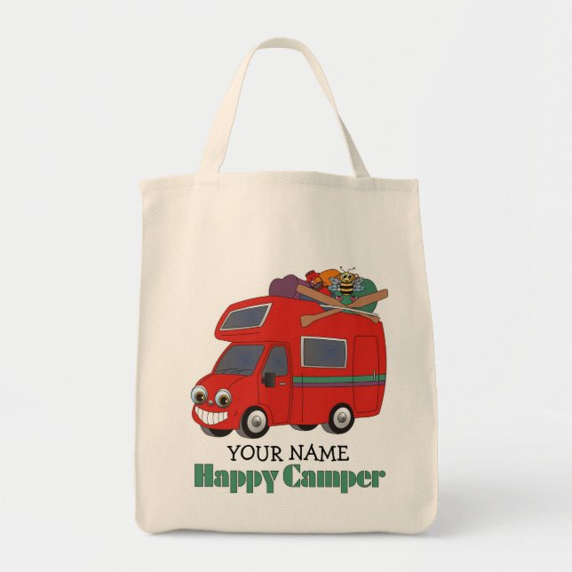 Bolsa Tote Campista feliz (Frente)