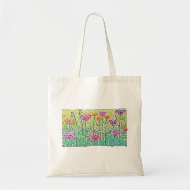 Bolsa Tote Campo de Flores (Frente)