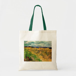 Bolsa Tote Campo de Trigo com Centáureas de Vincent van Gogh